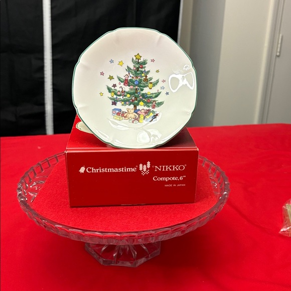 Nikko Christmastime Compote/Candy Dish - Picture 4 of 4